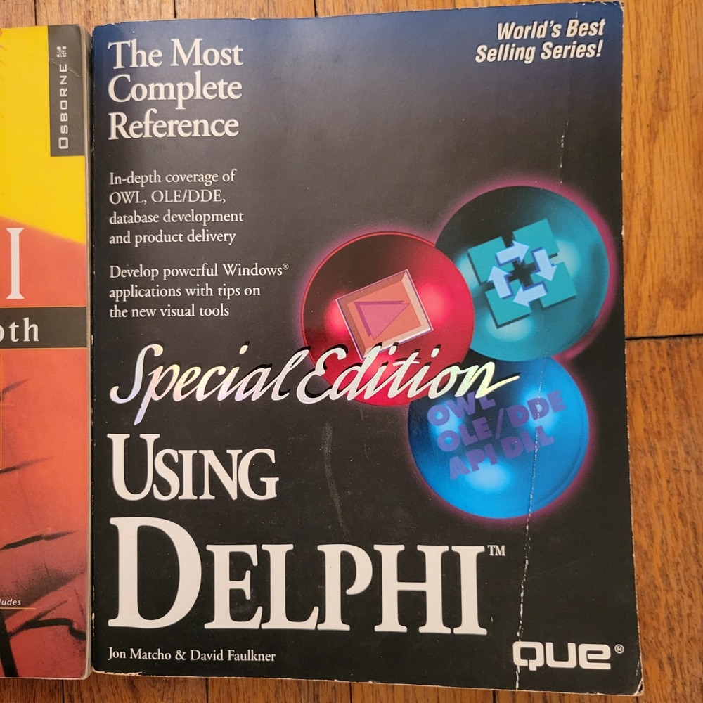 Special Edition Using Delphi Most Complete Reference Osborne In Depth 2 Book Set - Picture 4 of 9